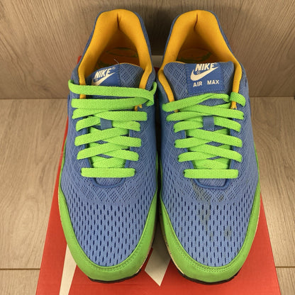 Nike Air Max 1 Trainers Beaches of Rio Blue Green Size UK8.5 US9.5 554718-443