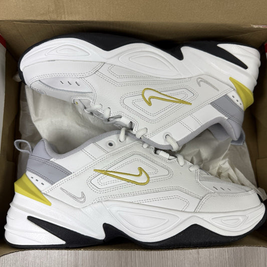 Nike M2K Tekno Trainers Platinum Tilt Celery Size UK6 US8.5 EU40 A03108-009