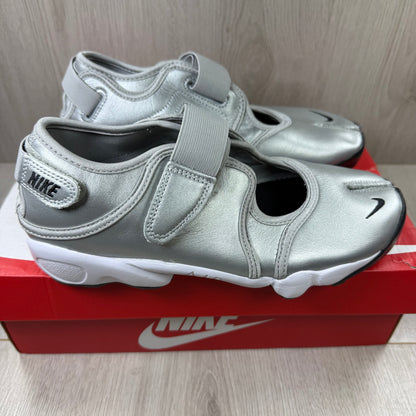 Nike Air Rift Leather Metallic Silver Sail