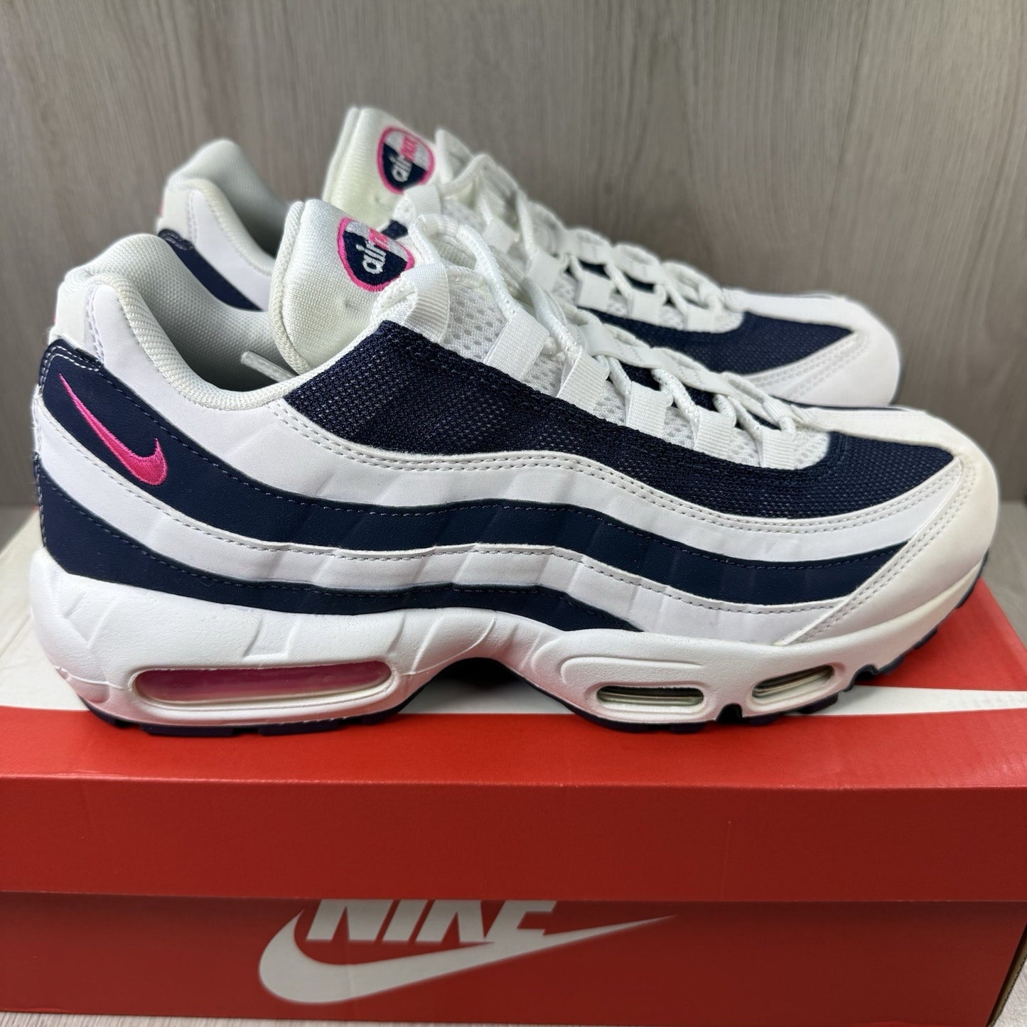 Nike Air Max 95 Trainers Marine Day Blue White Size UK8 US9 EU42.5 CQ3644-161