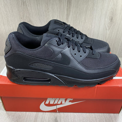 Nike Air Max 90 Trainers Triple Black Size UK10.5 US11.5 EU45.5 CN8490-003