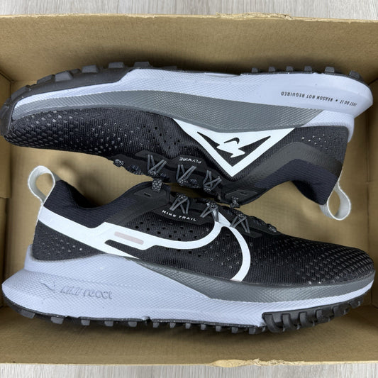 Nike React Pegasus Trail 4 Trainers Black Dark Grey UK5.5 US6 EU38.5 DJ6158-001