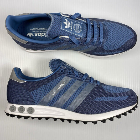 Adidas LA Trainer Weave Men’s Trainers Blue UK9 US9.5 EU43 1/3 IG9803 2023 NEW