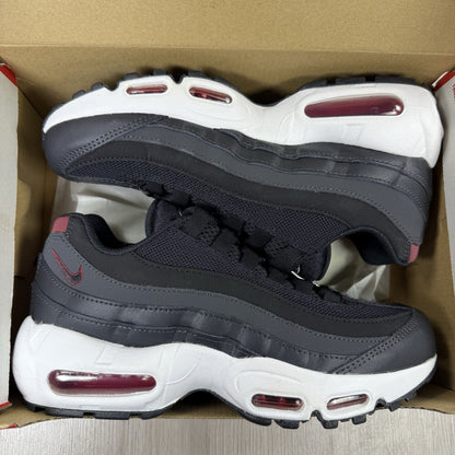 Nike Air Max 95 Recraft Trainers Anthracite Red Size UK6 US6.5 EU39 CJ3906-015