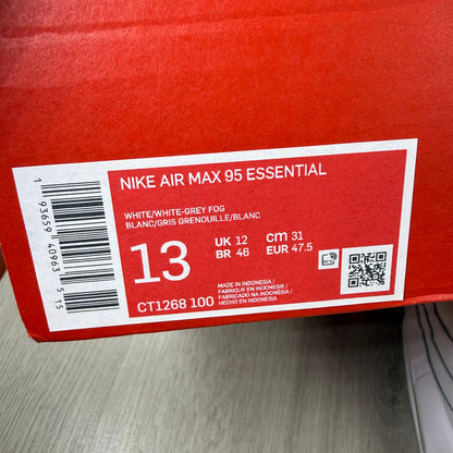 Nike Air Max 95 Essential White Grey Fog