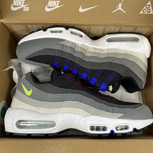 Nike Air Max 95 Trainers Greedy 4.0 Black Grey Size UK7.5 US8.5 EU42 FN7801-001