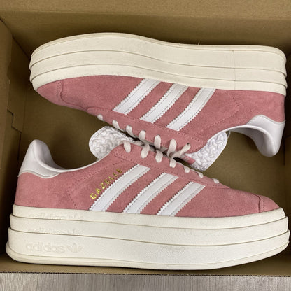 Adidas Gazelle Bold Trainers Pop Pink White Size UK5.5 US7 EU38 2/3 IG9653