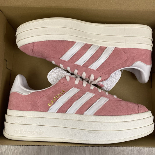 Adidas Gazelle Bold Trainers Pop Pink White Size UK5.5 US7 EU38 2/3 IG9653