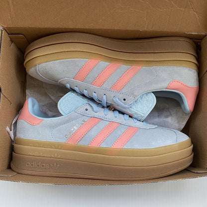 Adidas Gazelle Bold Womens Trainers Clear Sky Blue UK5 US5.5 EU38 JI3384 NEW