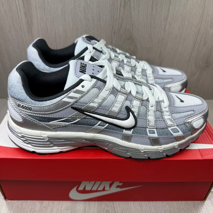 Nike P-6000 Metallic Silver Wolf Grey