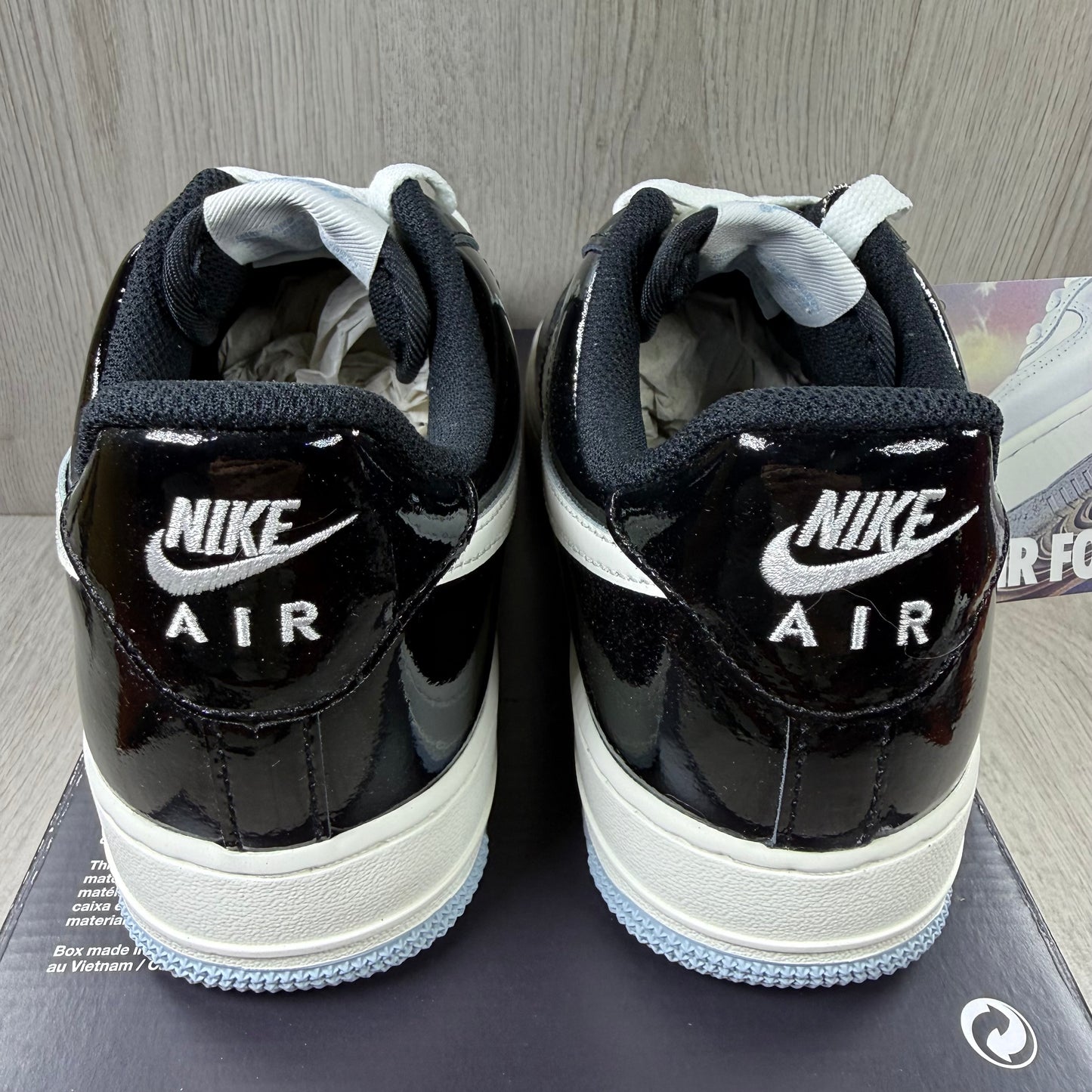 Nike Air Force 1 Low Black Iron Grey