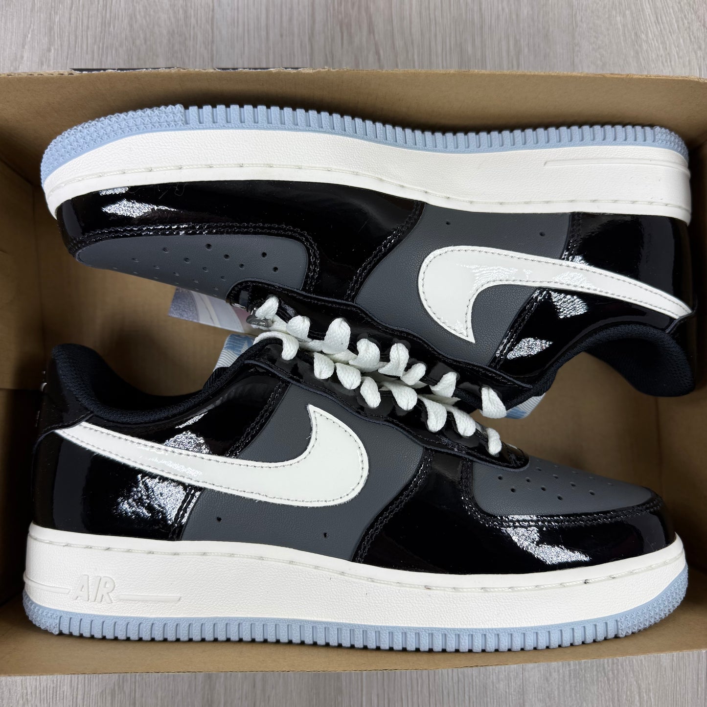 Nike Air Force 1 Low Black Iron Grey