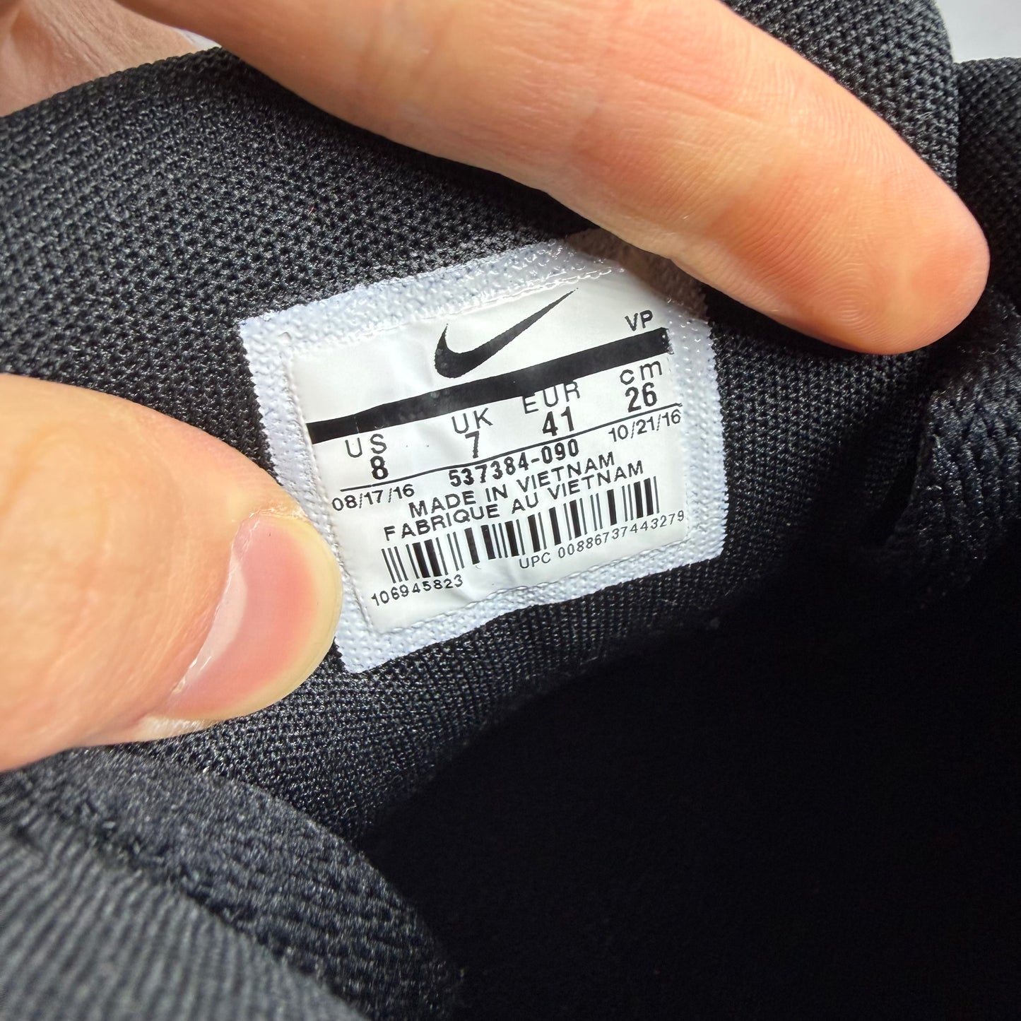 Nike Air Max 90 Essential 'Triple Black' 537384-090