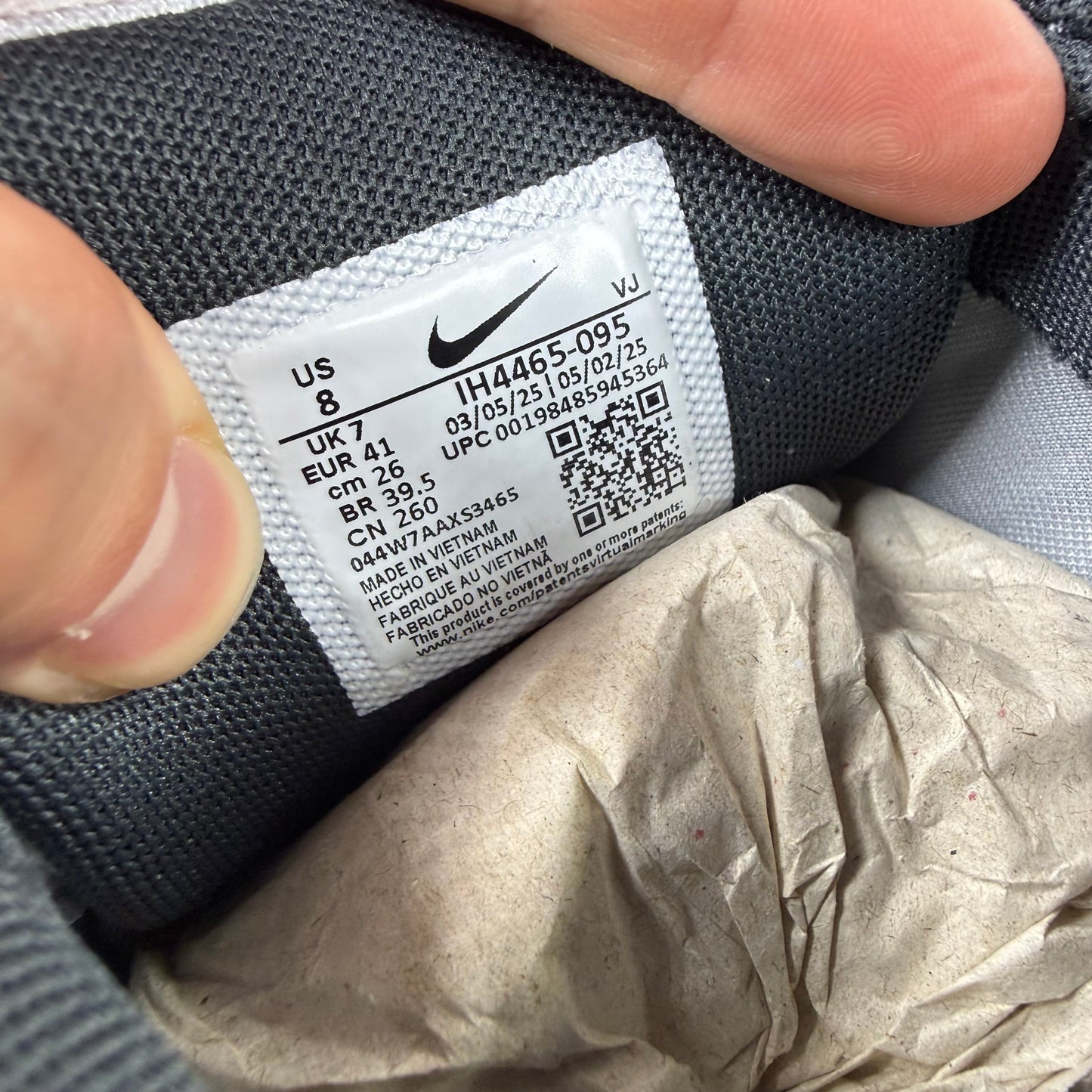 Nike P-6000 Metallic Silver Wolf Grey