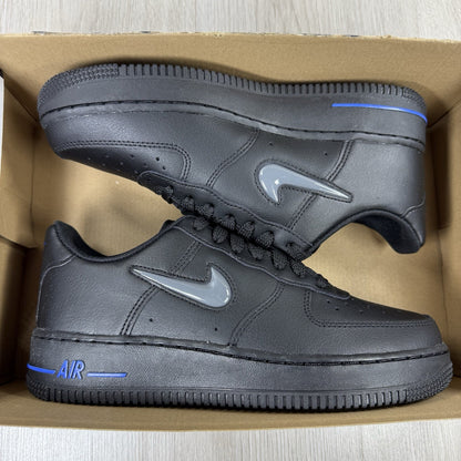 Nike Air Force 1 Jewel Trainers Black Grey Blue Size UK5.5 US6 EU38.5 CT3438-002