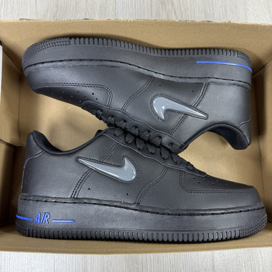 Nike Air Force 1 Jewel Trainers Black Grey Blue Size UK5.5 US6 EU38.5 CT3438-002