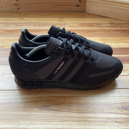 ADIDAS LA TRAINER Mens Trainers Black UK12 US12.5 EU47 1/3 EE6550 2022 RARE NEW