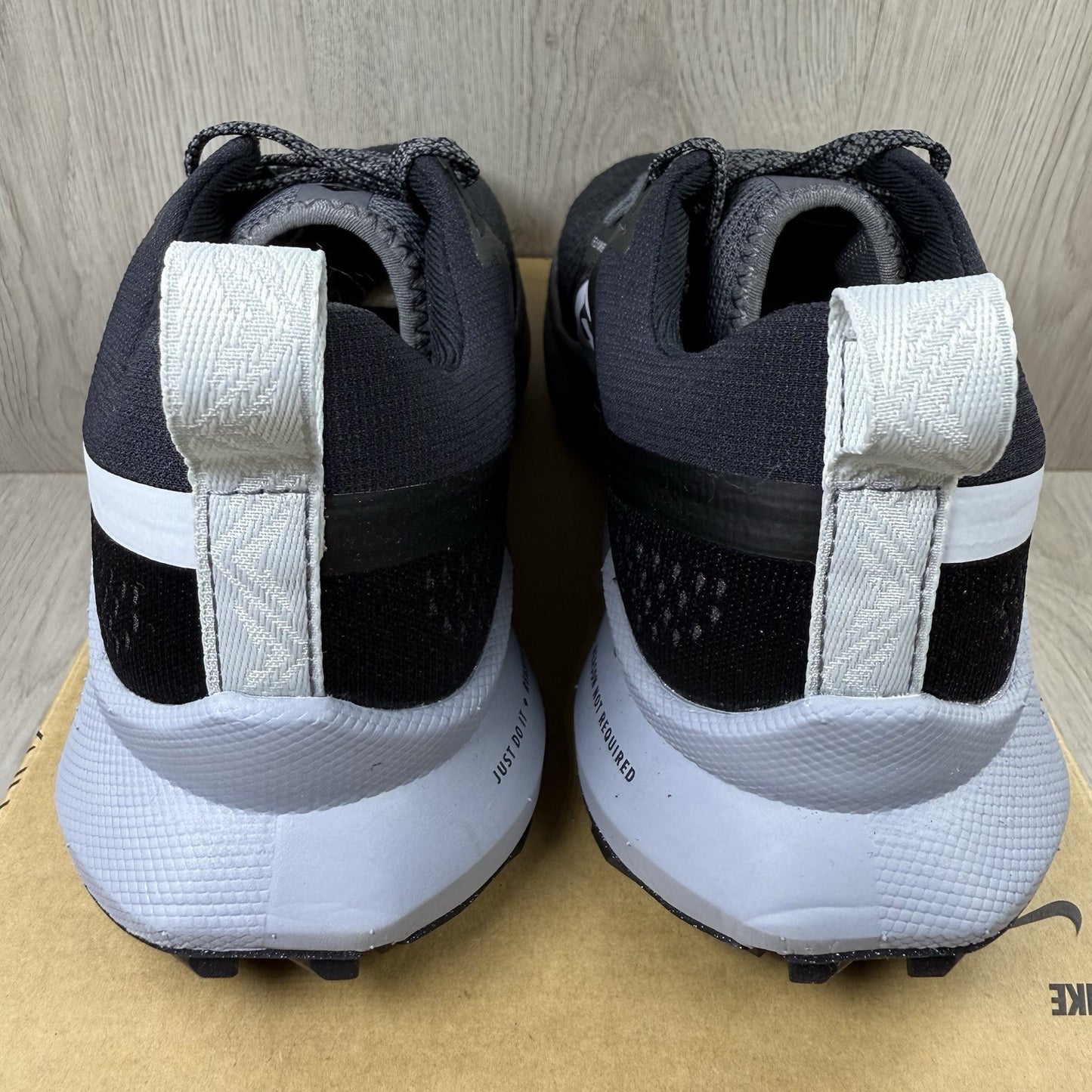 Nike React Pegasus Trail 4 Trainers Black Dark Grey UK5.5 US6 EU38.5 DJ6158-001