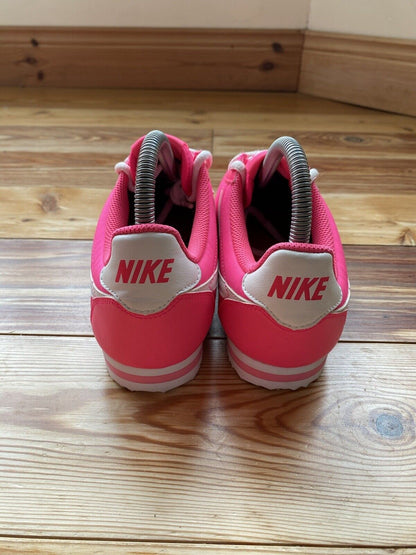 Nike Cortez Kids Trainers Pink White UK 5.5 US 6 EU 38.5 749512601 2015 RARE NEW