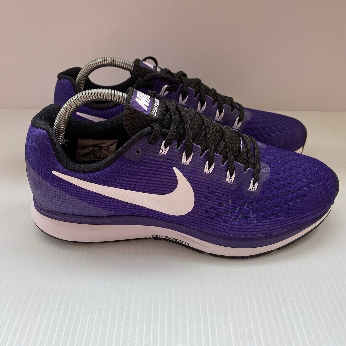 Nike Air Zoom Pegasus 34 Men’s Trainers Purple UK7 US8 EU41 887009-501 2017 NEW