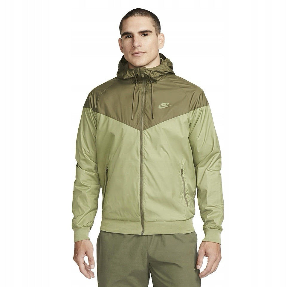 Nike Sportswear Wind Runner Jacket Olive Green Size M Medium 727324-334