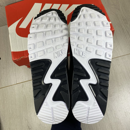 Nike Air Max 90 Trainers Spray Paint Swoosh Black Size UK9.5 US10.5 FJ4229-001