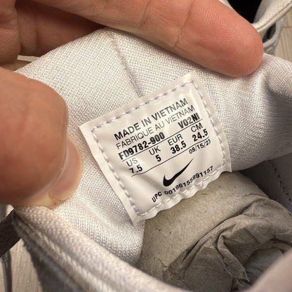 Nike ID Air Huarache Trainers White Grey Size UK5 US7.5 EU38.5 FD9782-900