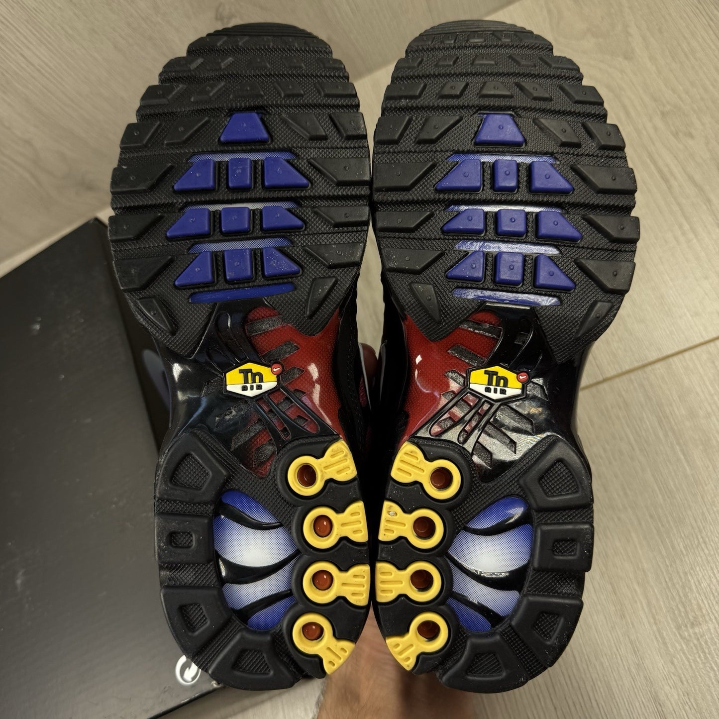 Nike TN Air Max Plus Trainers 25th Anniversary Black Size UK3.5 US4 FV0393-001