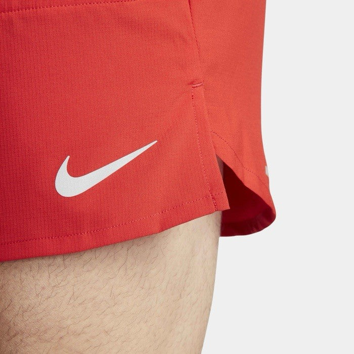 Nike Stride Dri-FIT 7” Inch Brief-Lined Running Shorts Red Size Small DM4761-657