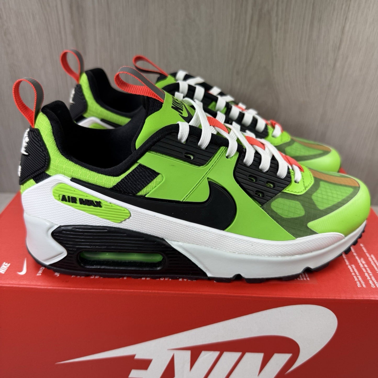 Nike Air Max 90 Drift Trainers Action Green Size UK4.5 US5 EU37.5 FB2877-300