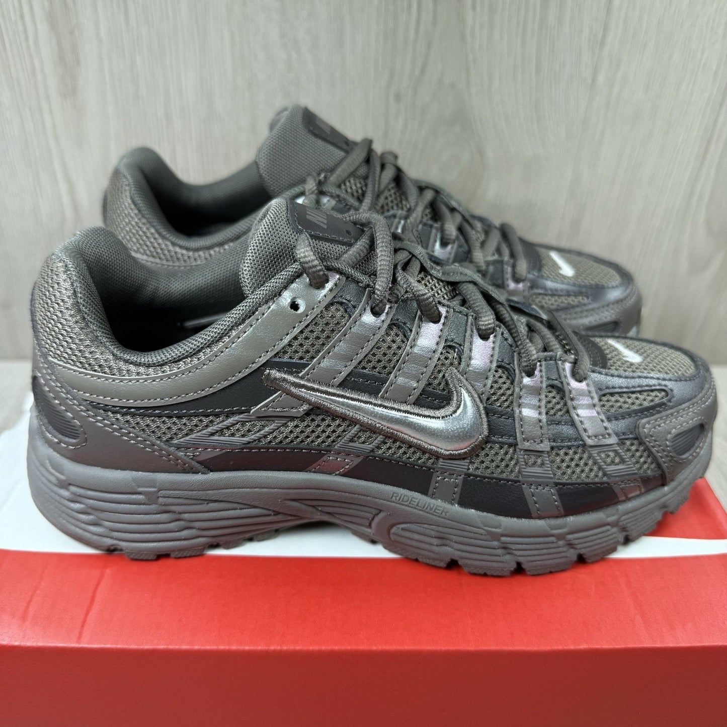 Nike P-6000 Trainers Cave Stone Medium Ash Size UK3 US3.5 EU35.5 HV5064-200