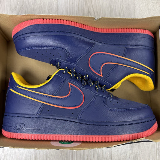 Nike Air Force 1 Retro Lettering Navy Size UK8 US9 EU42.5 HV5752-410