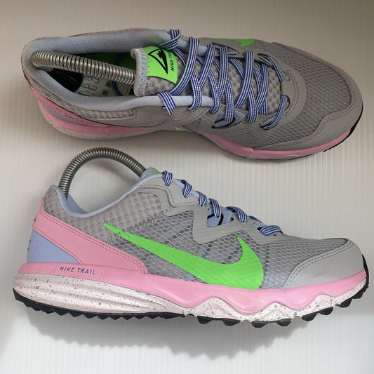 Nike Juniper Trail Womens Trainers Grey Pink UK5 US7.5 EU38.5 CW3809-006 NEW