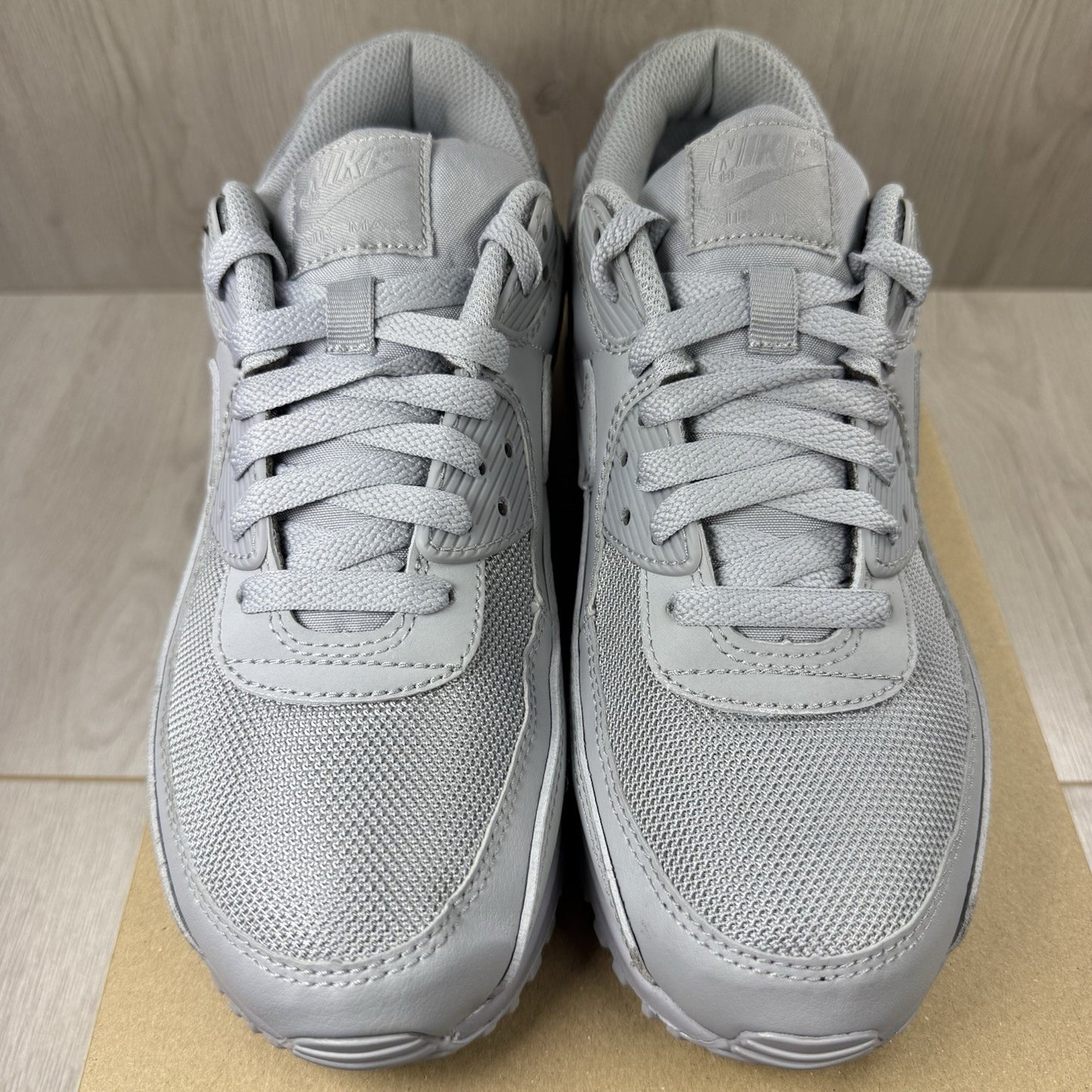 Nike Air Max 90 Trainers Recraft Wolf Grey Size UK7 US8 EU41 CN8490-001