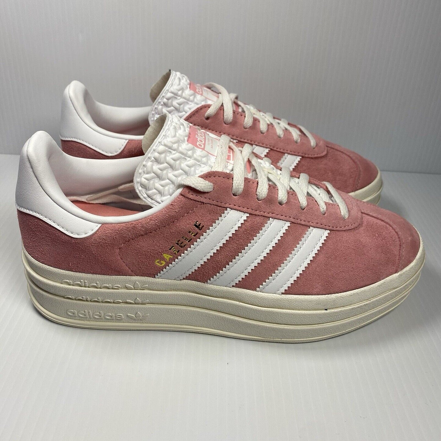 Adidas Gazelle Bold Womens Trainers Super Pop Pink UK5.5 US7 EU38 2/3 IG9653 NEW