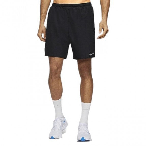 Nike Dri-Fit Challenger 2-in-1 Shorts 7" Size XL Extra Large Black CZ9060-010