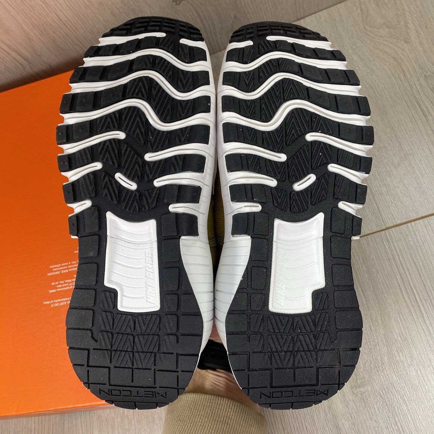 Nike Free Metcon 6 Trainers Pacific Moss Grey Size UK7 US8 EU41 FJ7127-300 🆕✅