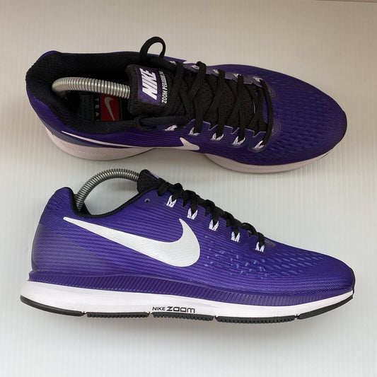 Nike Air Zoom Pegasus 34 Men’s Trainers Purple UK7 US8 EU41 887009-501 2017 NEW