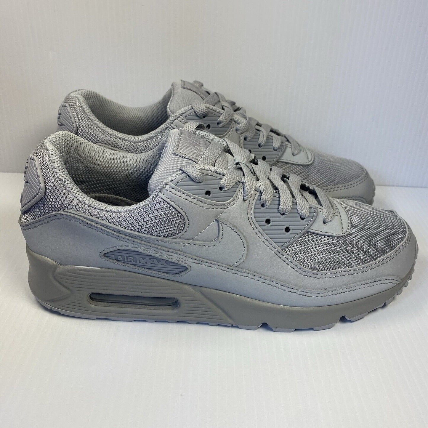 Nike Air Max 90 Mens Trainers Recraft Wolf Grey UK7 US8 EU41 CN8490-001 2022 NEW