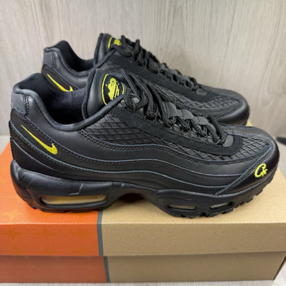 Nike Corteiz Air Max 95 Honey Black Yellow Size UK6.5 US7.5 EU40.5 FB2709-003