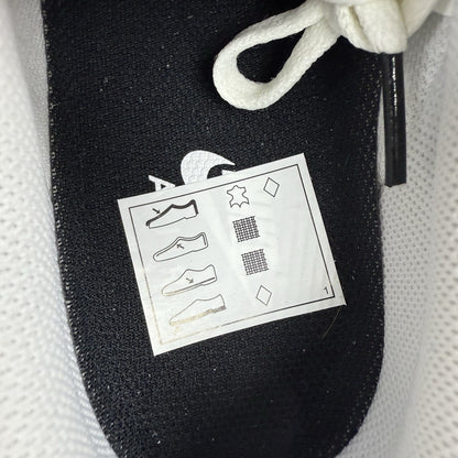 Nike Air Force 1 Trainers White Black Outline Swoosh UK8 US9 EU42.5 DV0788-103