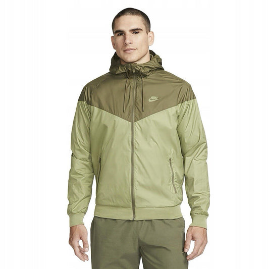 Nike Sportswear Wind Runner Jacket Olive Green Size XL Extra Large 727324-334