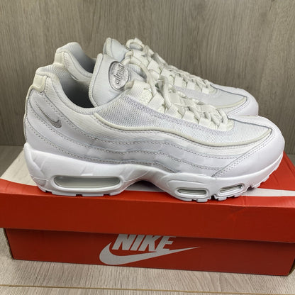 Nike Air Max 95 Trainers Triple White UK6 US7 EU40 CT1268-100