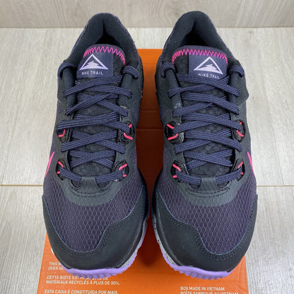 Nike Juniper Trail Trainers Black Pink Size UK3.5 US6 EU36.5 CW3809-014