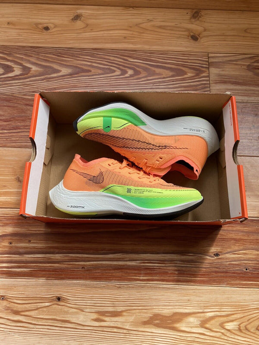 Nike ZoomX Vaporfly Next% 2 Womens Trainers Orange UK3 US5.5 EU36 CU4123-801 NEW