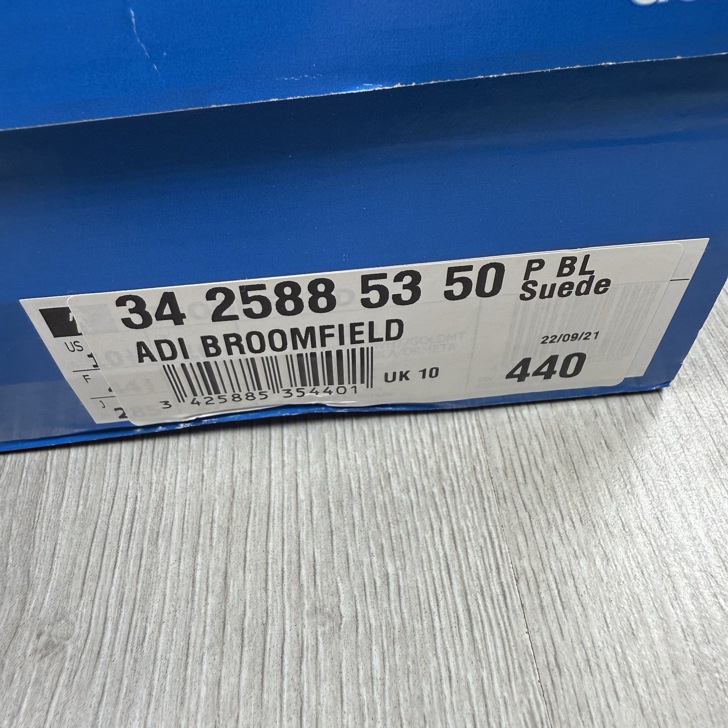 Adidas Broomfield Light Blue White Gum