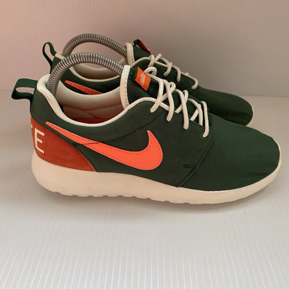 Nike Roche Run Women’s Trainers Green White UK4.5 US7 EU38 820200-381 2015 NEW