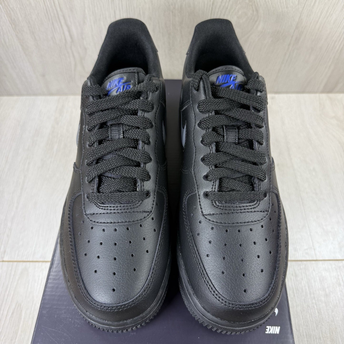 Nike Air Force 1 Jewel Trainers Black Grey Blue Size UK5.5 US6 EU38.5 CT3438-002