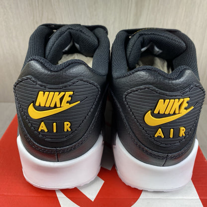 Nike Air Max 90 Trainers Spray Paint Swoosh Black Size UK9.5 US10.5 FJ4229-001