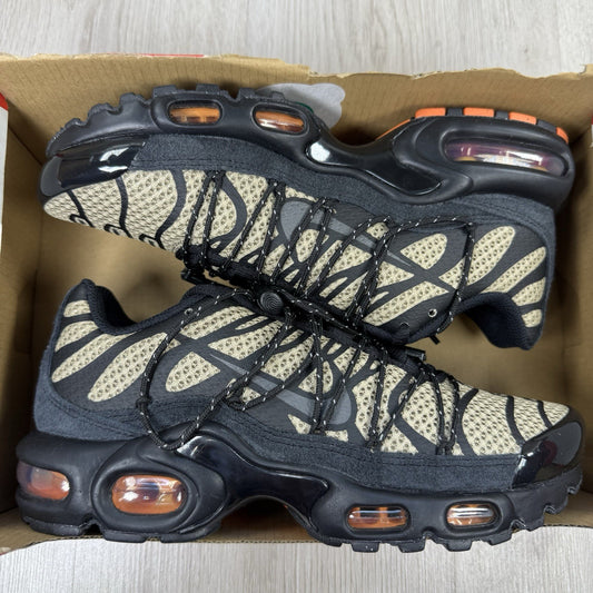 Nike Air Max Plus TN Utility Trainers Khaki Black Size UK3.5 US4 EU36 FD0670-200